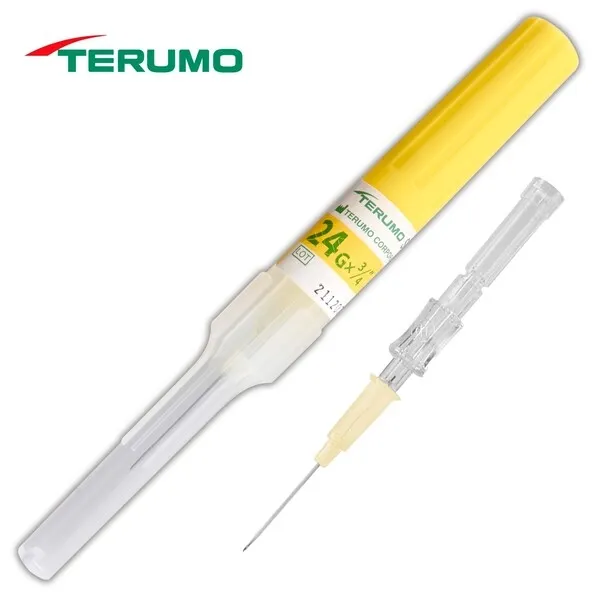 [1SR*FF2419] Surflash catéter intravenoso 24Gx19mm (amarillo) C/1
