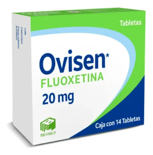 [388M2001] Ovisen tabletas 20mg (Fluoxetina) C/14