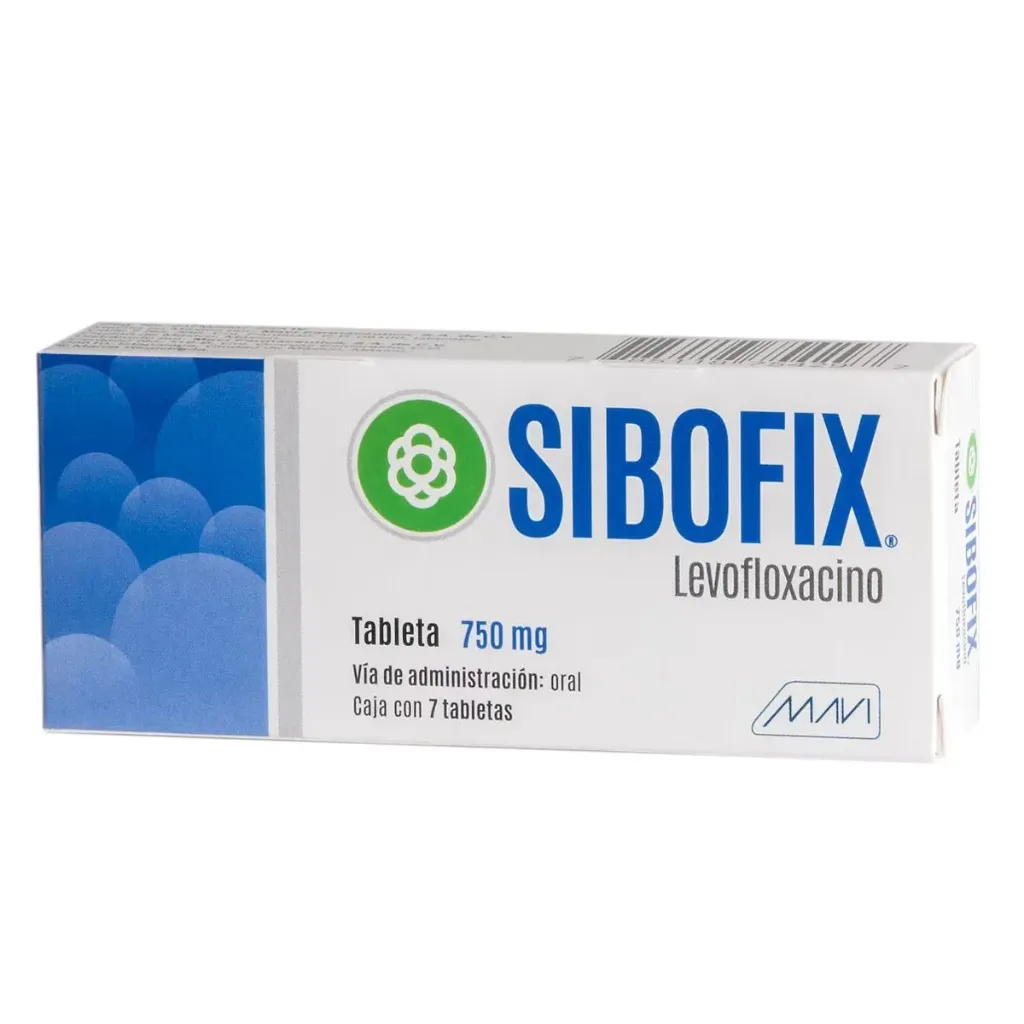 Sibofix tabletas 750mg (Levofloxacino) C/7