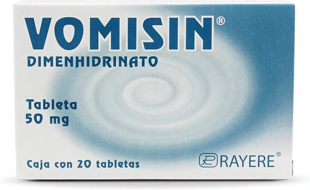 [90179] Vomisin tabletas 50mg (Dimenhidrinato) C/20