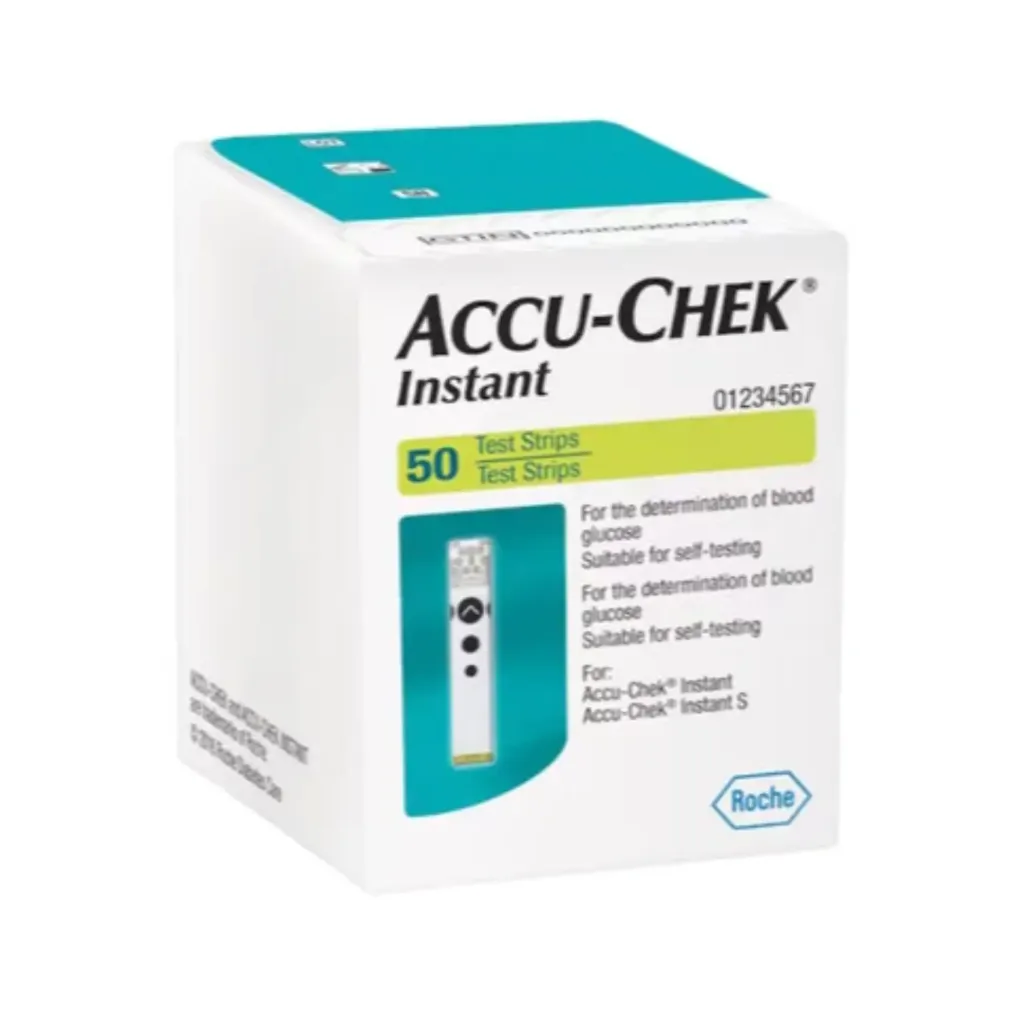[7819382023] Accu-Chek Instant tiras reactivas para glucómetro C/50