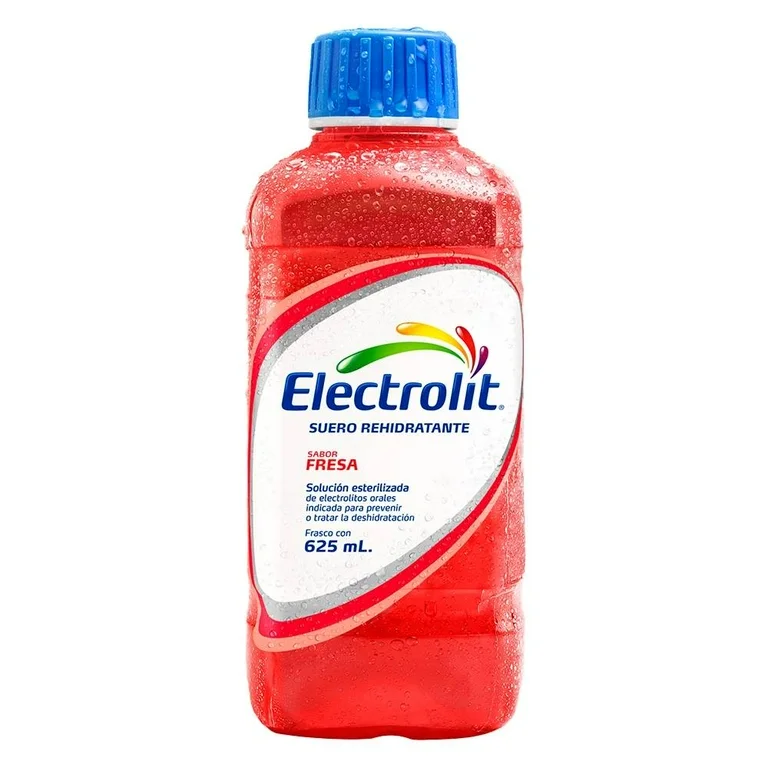 [90127-5] Electrolit solución sabor fresa (Electrolitos orales) 625ml