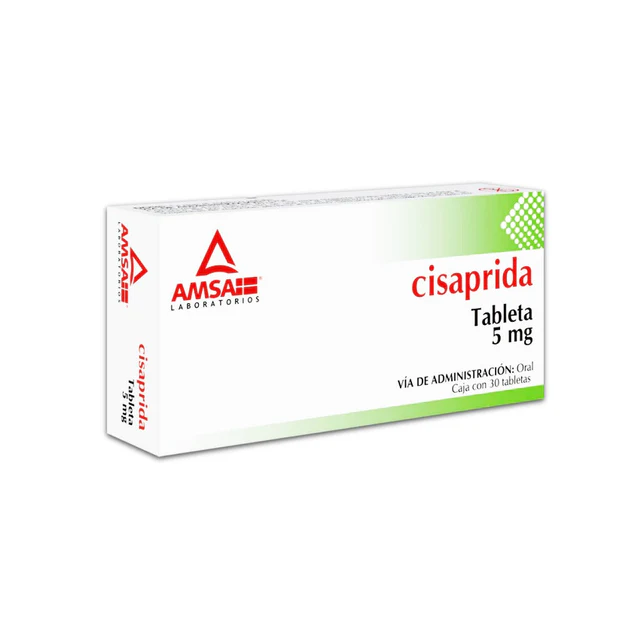 [367M2002] Cisaprida AMSA tabletas 5mg C/30
