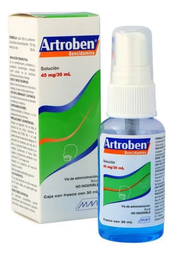[489M2003] Artroben solución bucofaríngea 45mg/30ml (Bencidamina) 30ml