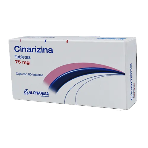[066M2001] Cinarizina Alpharma tabletas 75mg C/60