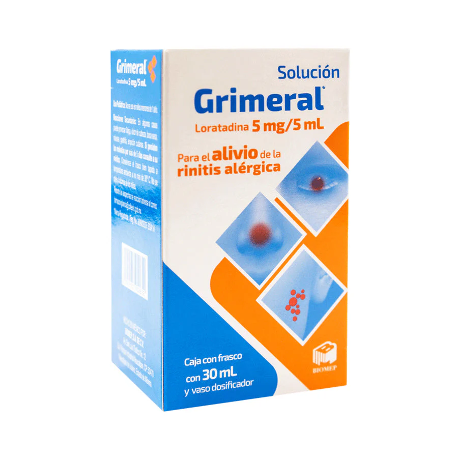 [309M2007] Grimeral solución 5mg/5ml (Loratadina) 30ml