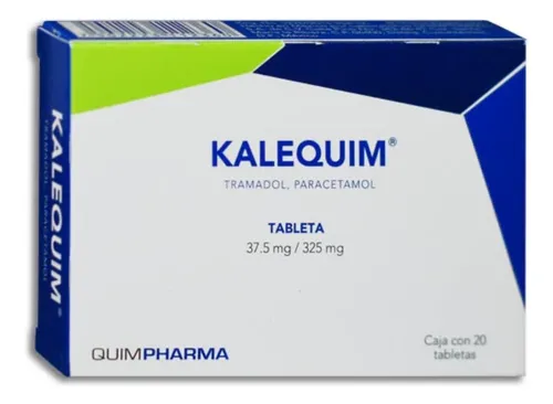 [522M2015] Kalequim tabletas 37.5/325mg (Tramadol/Paracetamol) C/20