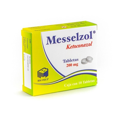 [442M89] Messelzol tabletas 200mg (Ketoconazol) C/10