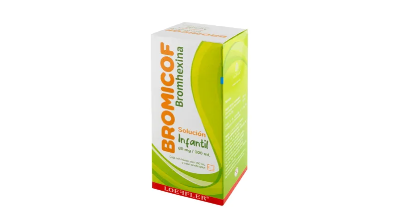 Bromicof solución oral infantil 80g/100ml (Bromhexina) 100ml