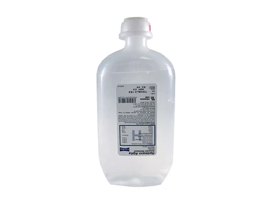 Agua inyectable estéril ALPHA solución 500ml