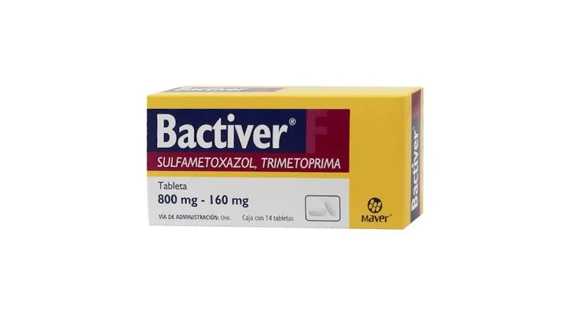 Bactiver tabletas 400/80mg (Trimetoprima/Sulfametoxazol) C/20