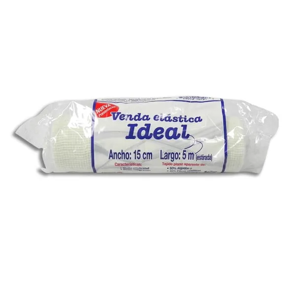 Venda elástica 15cm x 5m C/1