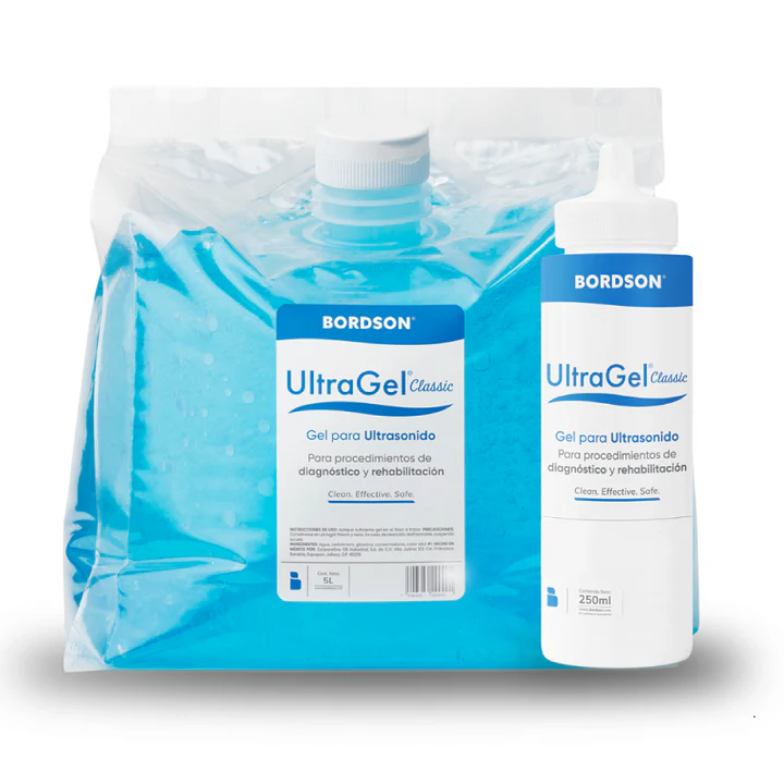 Ultragel Classic gel para ultrasonido color azul 3.8L