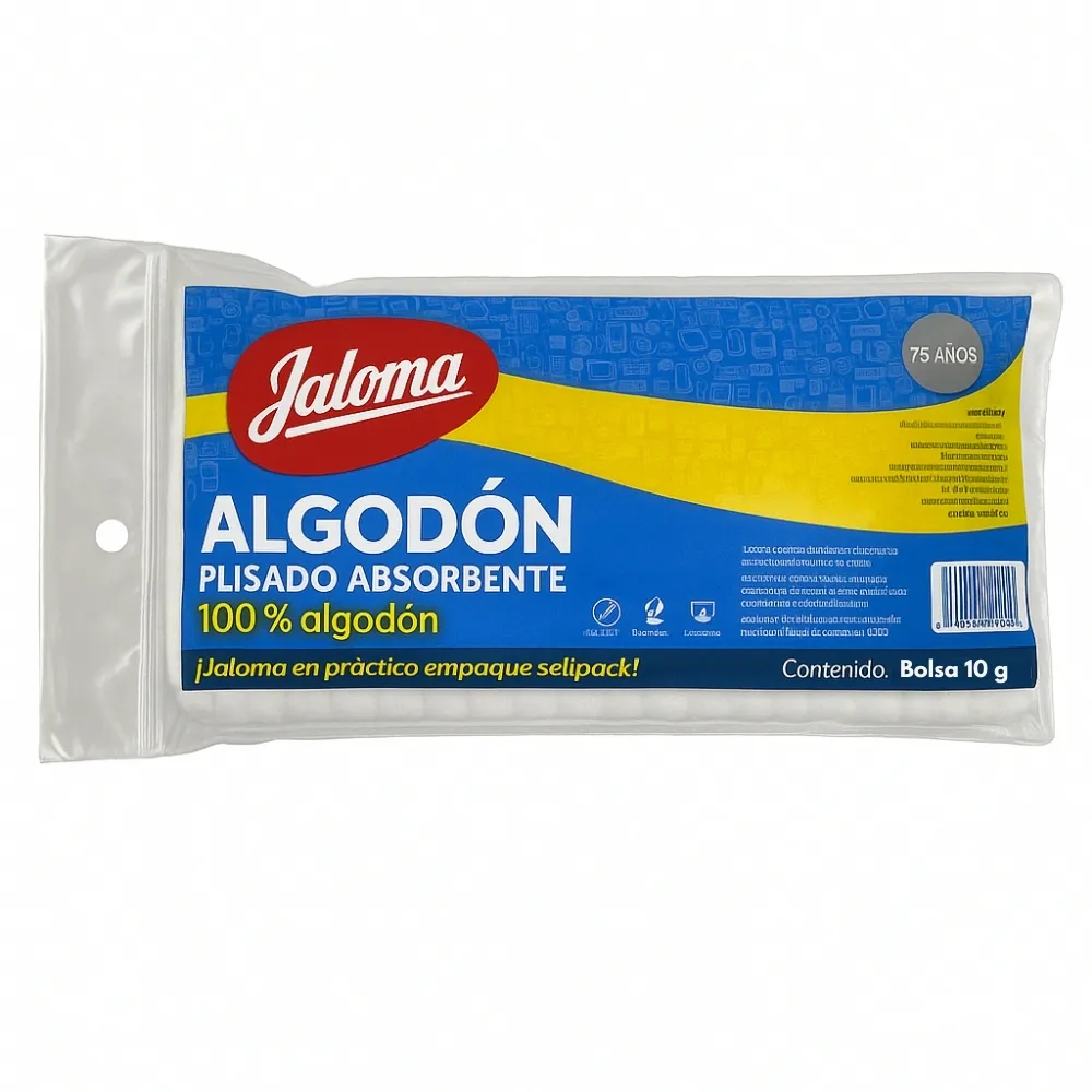Algodón plisado 10g