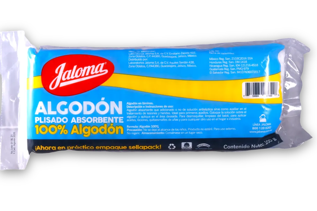 Algodón plisado 100g