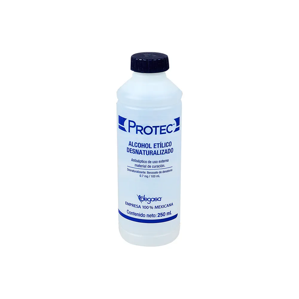 [0931C86-2] Alcohol etílico 70% desnaturalizado 110ml (ALCOHOL ETÍLICO Desnaturalizado (Protec) 70% Fco. 110 ML.