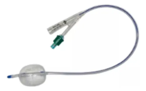 Sonda Foley de silicón de 2 vías c/globo de 5 ml 14FR C/1