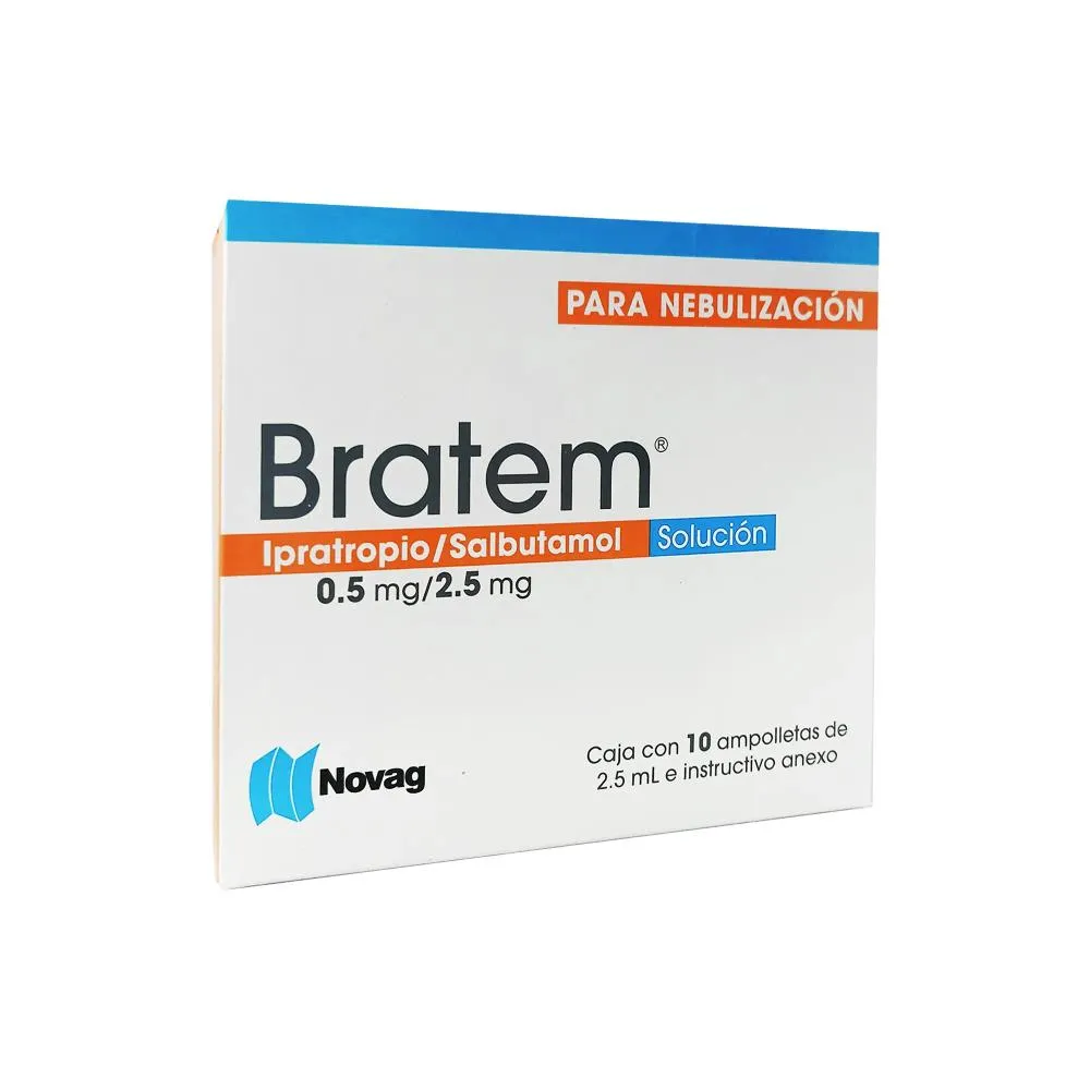 [286M2018] Bratem susp. p/nebulización 0.5-2.5mg/2.5ml C/10